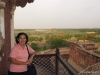 Taj Mahal view from Agra Fort