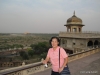 Taj Mahal view from Agra Fort